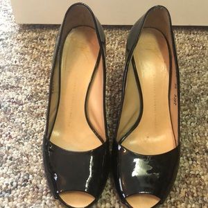 Giuseppe Zanotti Black Peep Toe heels